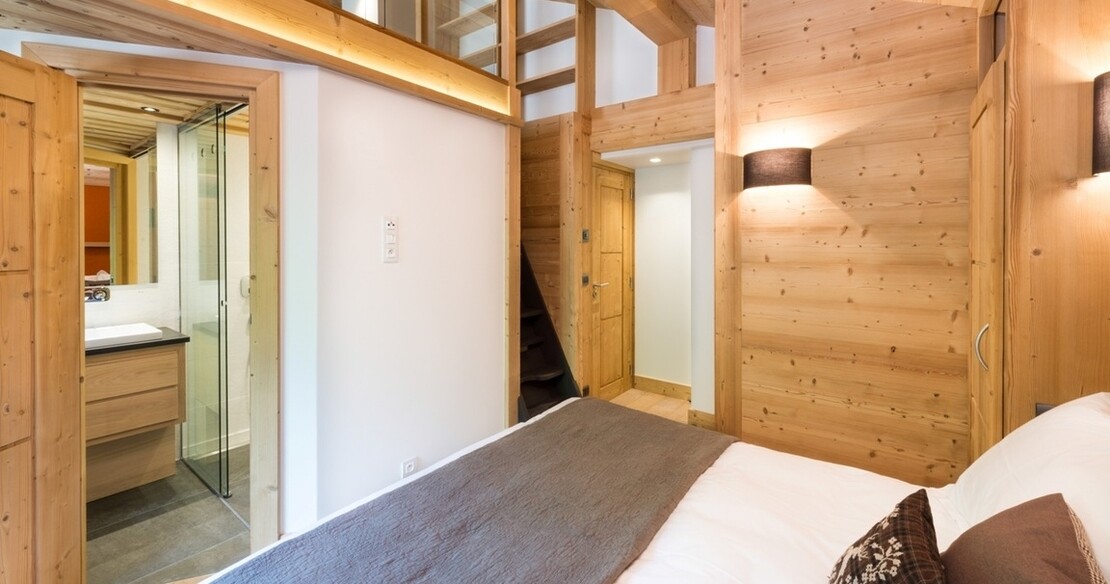 Chalet Pousse Caillou - Meribel - bedroom