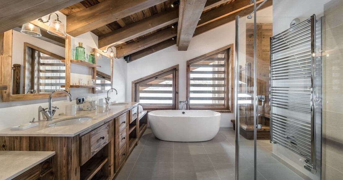 Chalet Libellule - Courchevel Moriond - bathroom