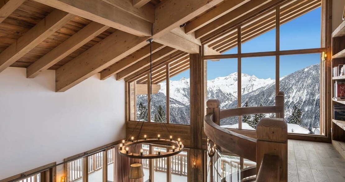 Chalet Libellule - Courchevel Moriond - landing