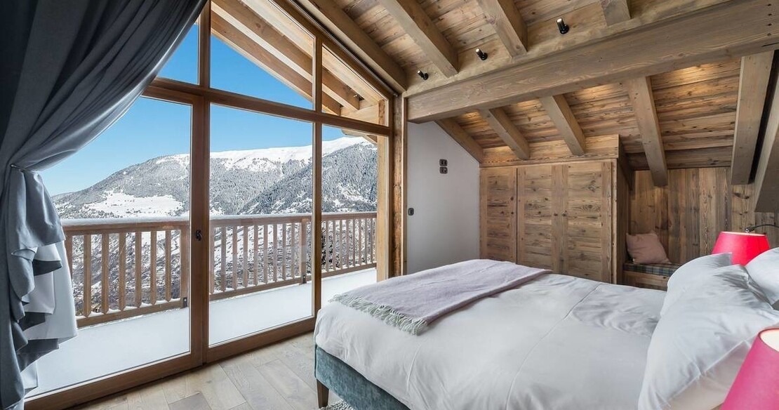 Chalet Libellule - Courchevel Moriond - master bedroom