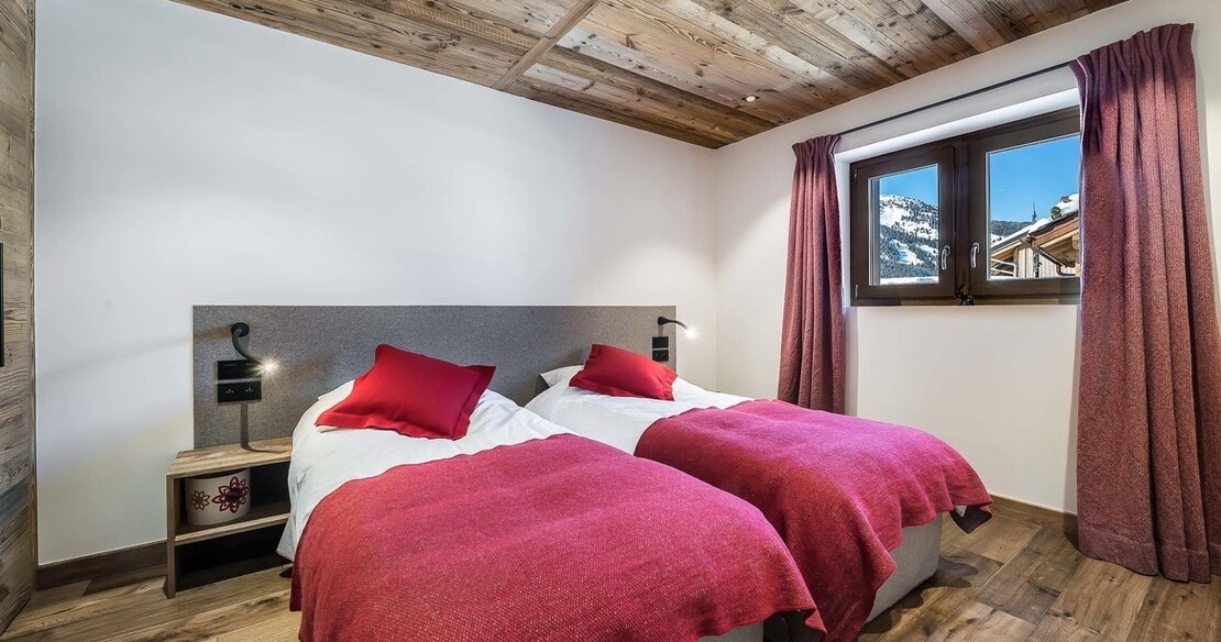 Chalet Fontany - twin bedroom
