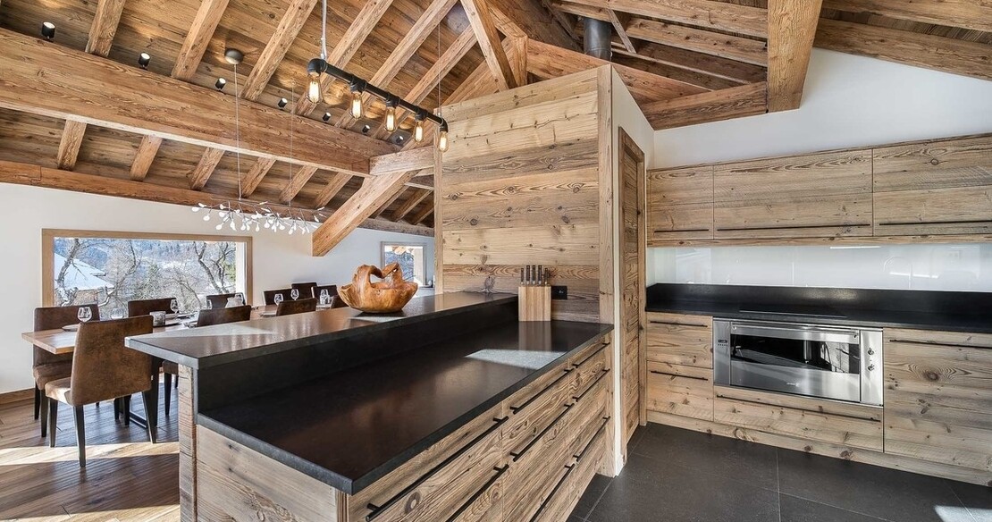 Chalet Fontany - kitchen bench