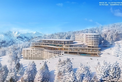 Dining room at the Club Med Panorama