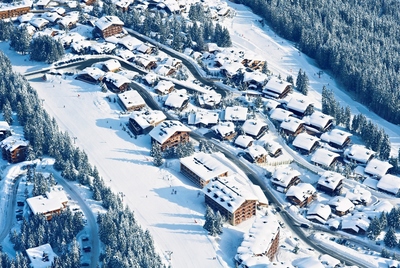 Ski resort of Courchevel
