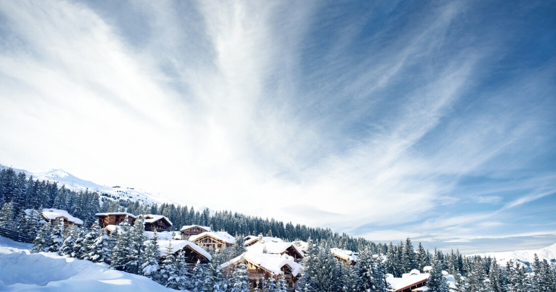 Ski resort of Courchevel