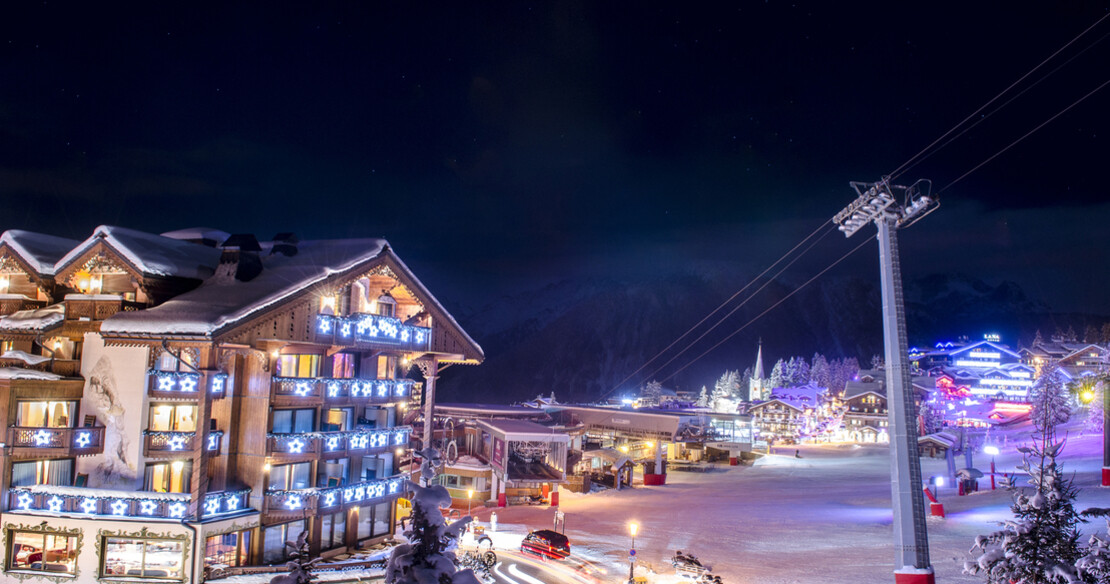 Ski resort of Courchevel