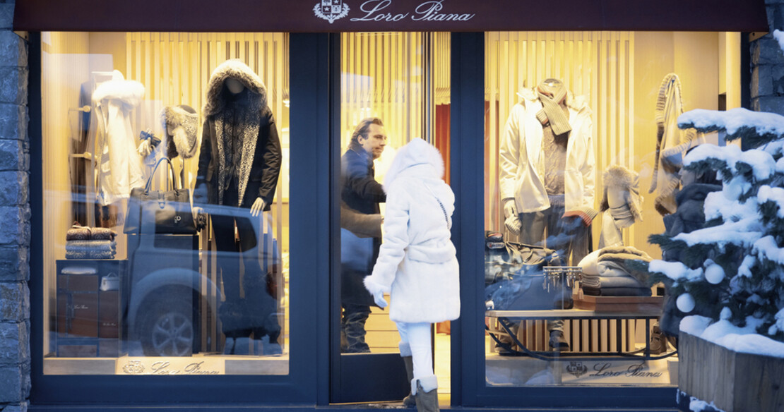 Boutique Shopping in Courchevel 