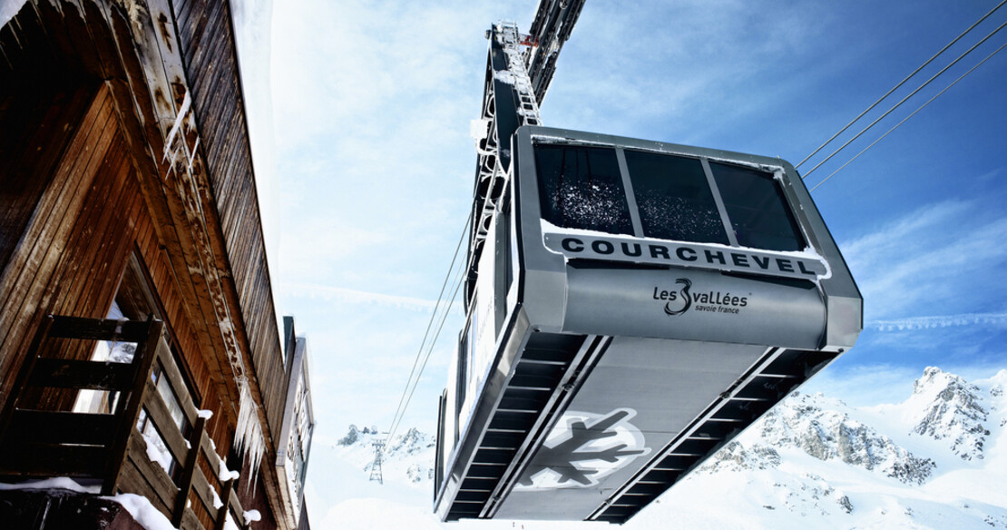 Ski resort of Courchevel