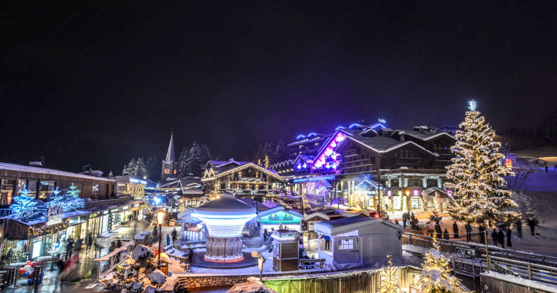 Ski resort of Courchevel