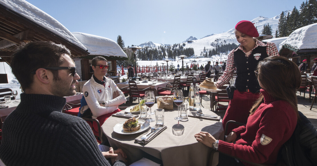 Ski resort of Courchevel