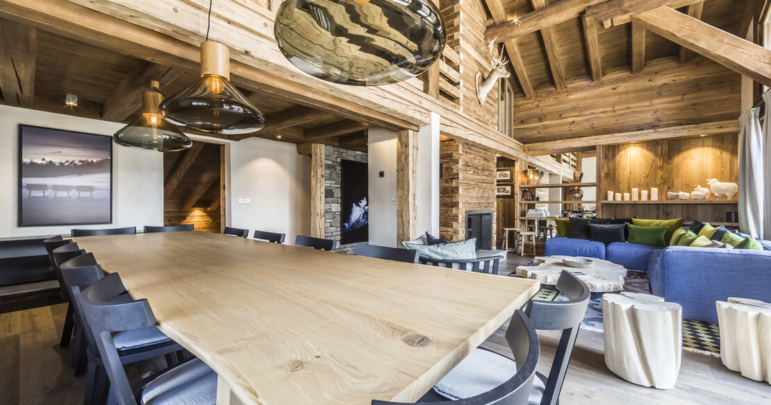 Chalet Calistoga Val d'Isere - dining area