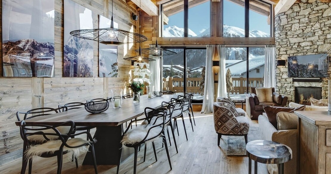 Chalet Rocca Penthouse - Val d'Isere - dining