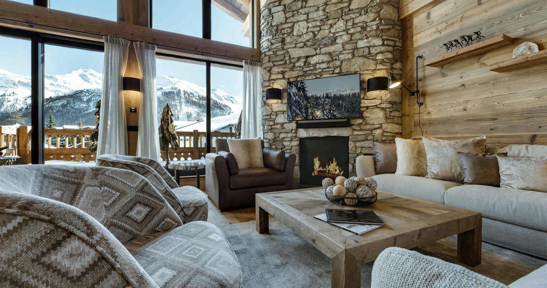 Chalet Rocca Penthouse - Val d'Isere sofas