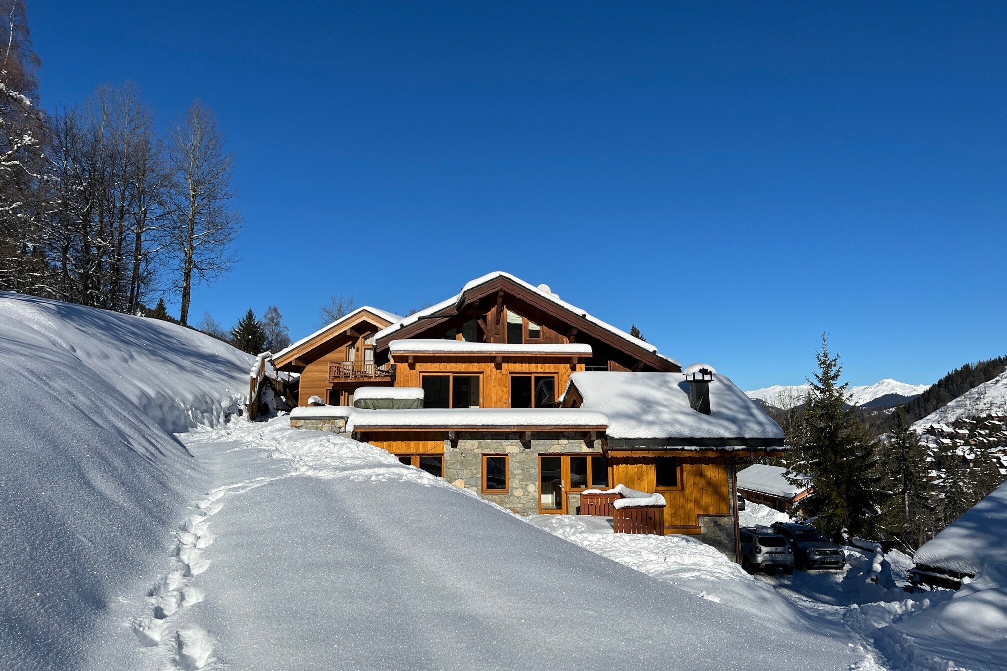 Luxury chalets in Meribel - Chalet Indiana