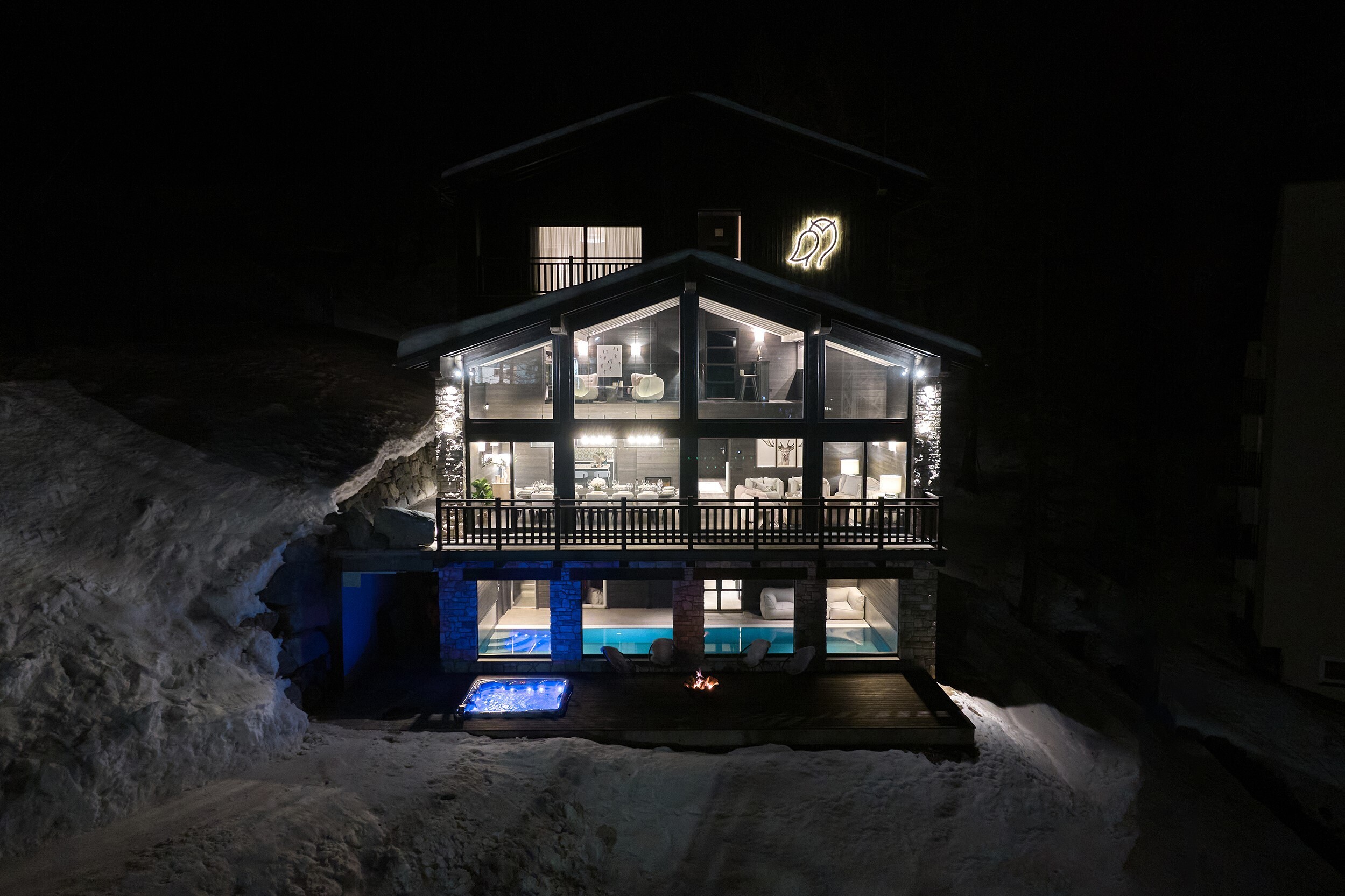 Luxury Chalets Cervinia - Chalet Il Gufo