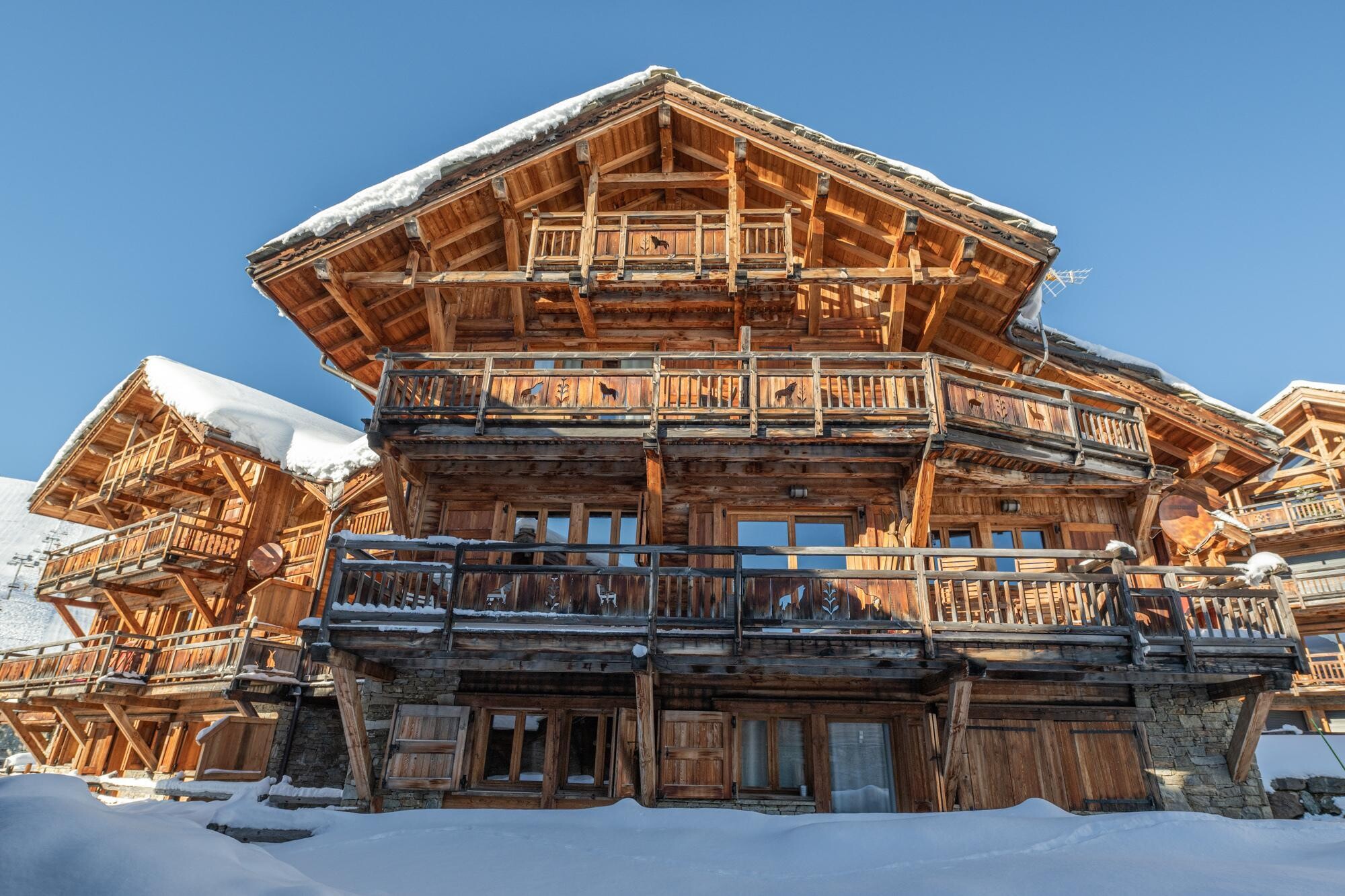 Luxury chalets Alpe d'Huez - Chalet Loup